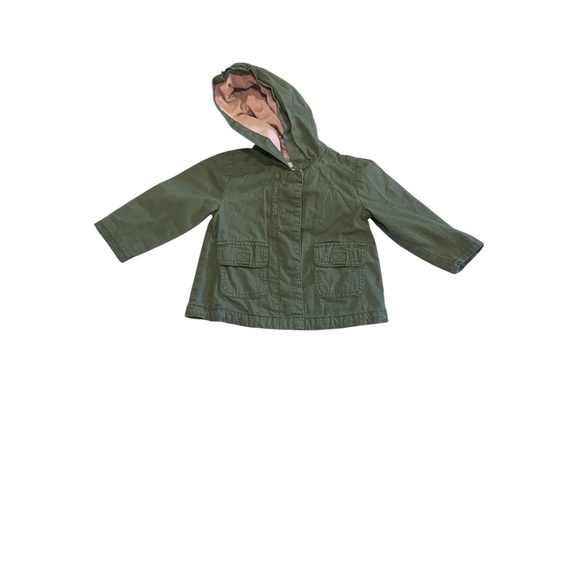 Old Navy Other - Old Navy Toddler Girl Lightweight Hooded Jacket in Green Size 12-18 Months